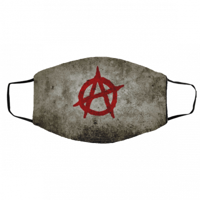 Anarchy Symbol Face Masks