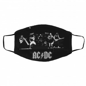 AC/DC ROCK BAND FACE MASK