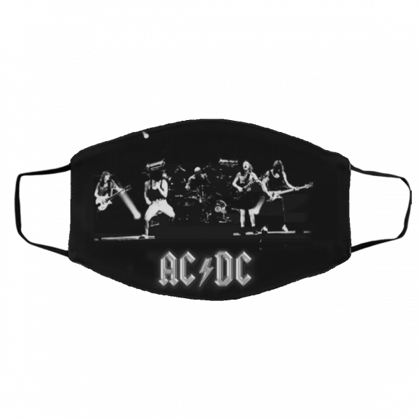 AC/DC ROCK BAND FACE MASK