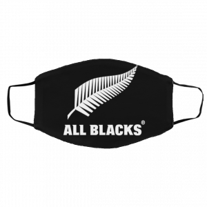 ALL BLACKS FACE MASK