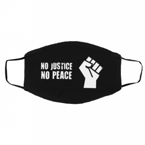 No justice no peace Face Mask