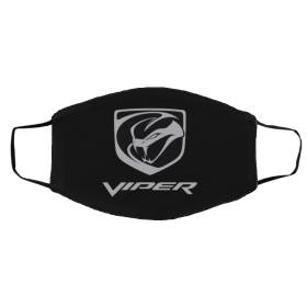 Logo Car Dodge Viper Face Mask