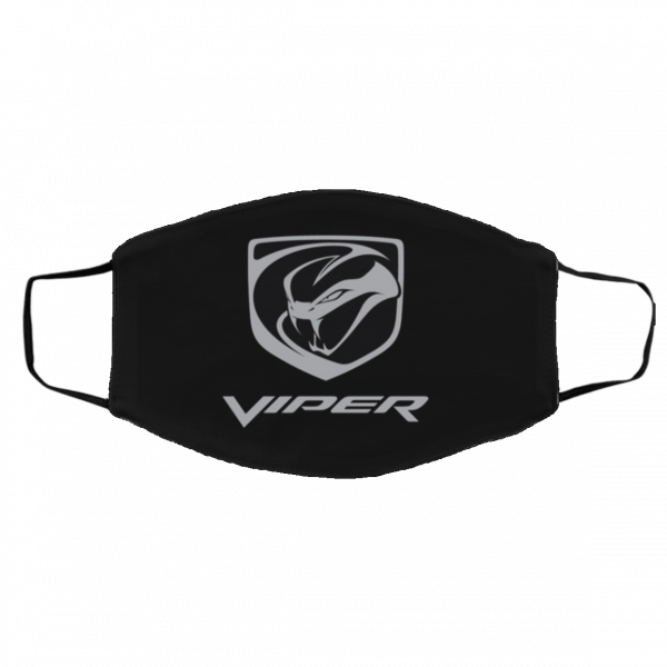 Logo Car Dodge Viper Face Mask