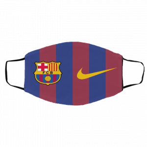 FC Barcelona Flag Face Mask