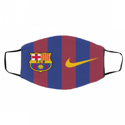 FC Barcelona Flag Face Mask