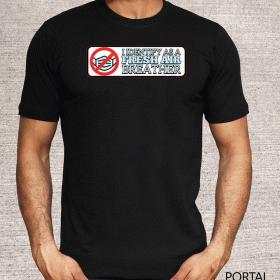 I Identify As A Fresh Air Breather for Anti Face Mask T-Shirt - #TrumpVirus
