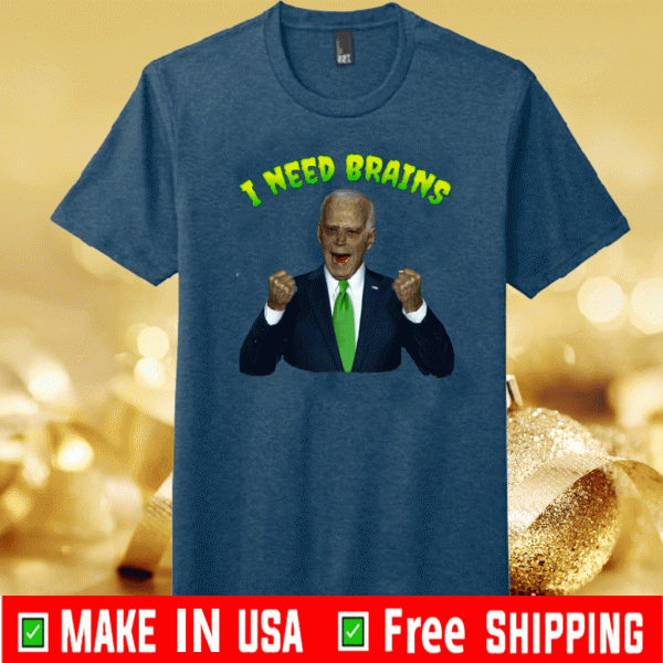 Joe Biden Zombie I Need Brains 2020 T-Shirt