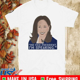 Buy Kamala Harris ‘I’m speaking’ comeback to Mike Pence interruptions appears on T-shirt