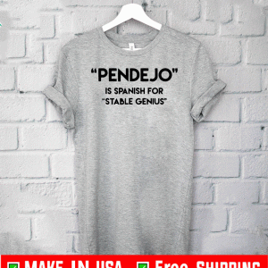 Pendejo in Spanish for Genius Shirt T-Shirt