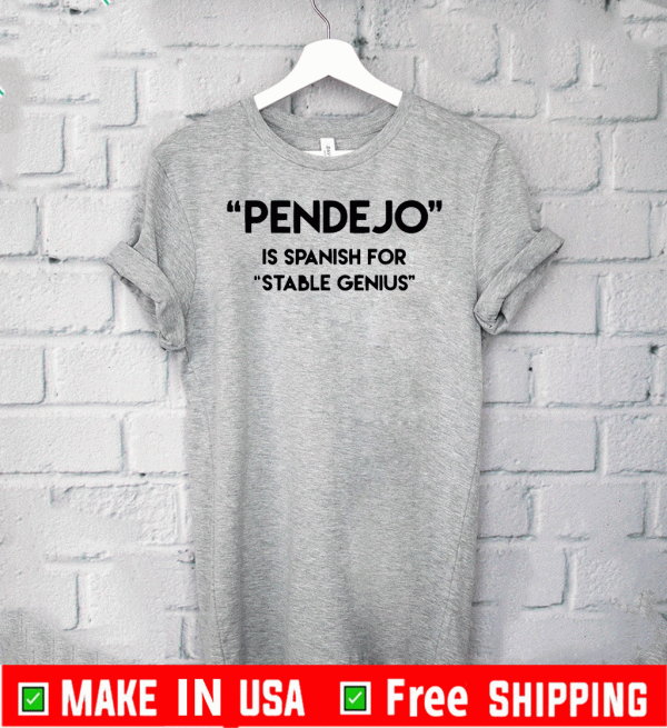 Pendejo in Spanish for Genius Shirt T-Shirt