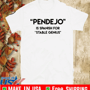 Pendejo in Spanish for Genius Shirt T-Shirt