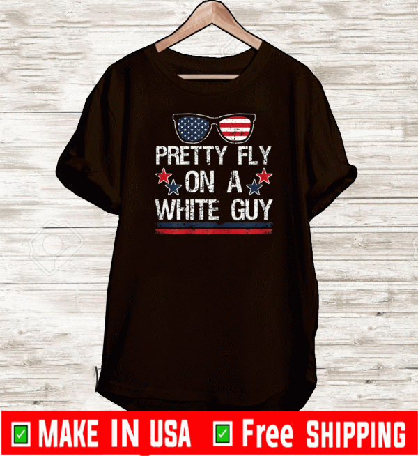 Pretty fly on a white guy,Fly On Pence Head Funny VP Debate Flag T-Shirt