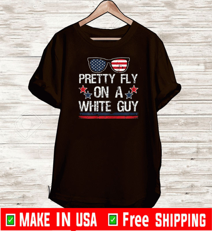 Pretty fly on a white guy,Fly On Pence Head Funny VP Debate Flag T-Shirt