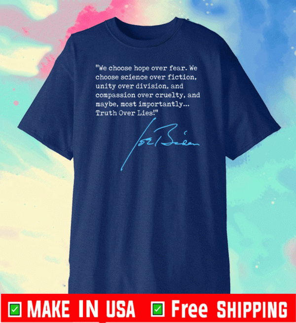 Truth Over Lies 2020 T-Shirt - #Joe Biden - Where To Buy?