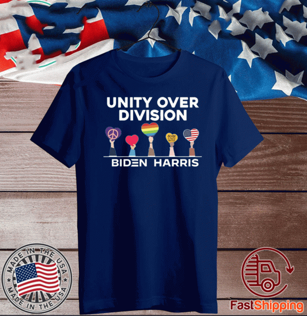 Unity Over Division Love Joe Biden-Harris T-Shirt