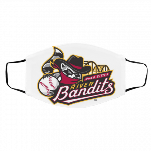 Quad Cities River Bandits Face Mask