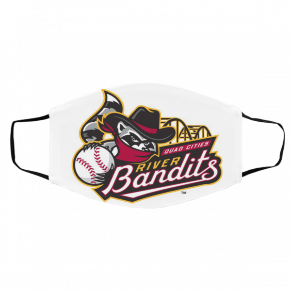 Quad Cities River Bandits Face Mask