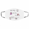 So-ft Kit-ty- Wa-r-m Kit-ty L-itt-le B-all O-f F-ur Hap-py kit-ty sle-ep-y kitt-y pu-rr p-urr pu-rr Face Mask