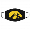 I-o-w-a h-aw-k-eye-s Face Mask