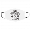 N-o P-ai-n N-o Ga-in Face Mask