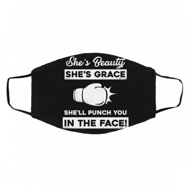 S-he-s Be-au-ty A-nd G-rac-e Sh-ell Ki-ck Yo-u I-n The Face Face Mask