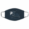 A-qua-riu-s #Qu-aran-tine-d Face Mask