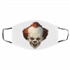 Hall-ow-een It Pe-nny-wi-se Ho-rror Face Mask