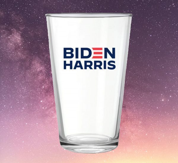 Biden Harris Pint Glass