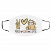 Pe-ac-e Lo-ve S-lot-hs Face Mask