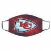 K-an-s-as C-it-y Ch-ie-fs Face Mask