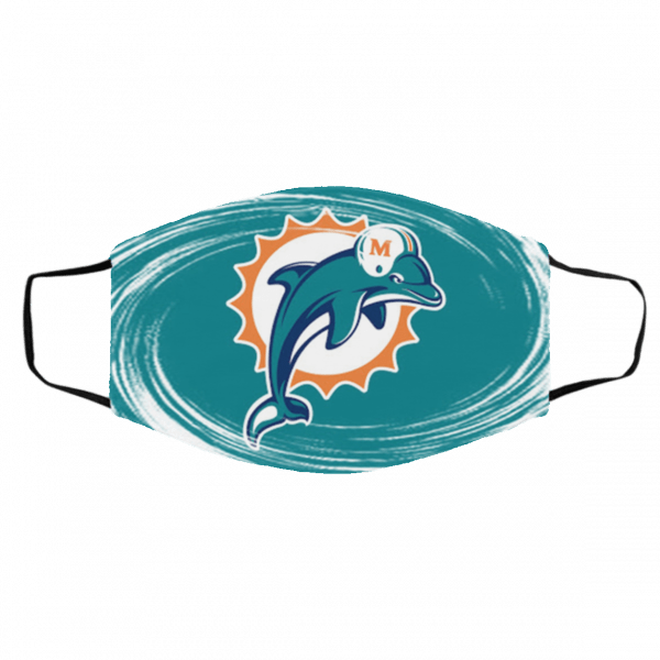 M-ia-mi Dolphins Face Mask