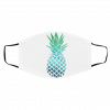 W-ate-rco-lo-r P-ine-appl-es Face Mask