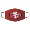 Te-a-m S-an Fra-nci-s-co 49-er-s Face Mask