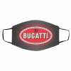 lo-g-o B-u-g-a-t-t-i Face Mask