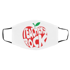 Te-ac-her-s Ro-ck Face Mask