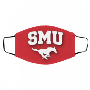 Smu Mustangs Face Mask