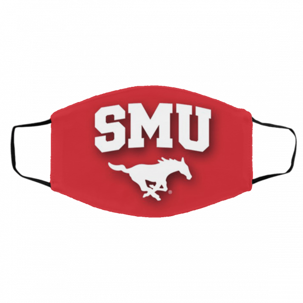 Smu Mustangs Face Mask