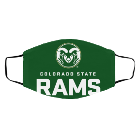 Co-lorado State Rams Face Mask