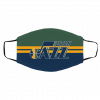 U-ta-h Ja-zz Face Mask
