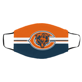 lo-go Ch-ica-g-o Bears Face Mask