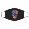 A-mer-ica-n Flag Skull Face Mask
