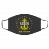 Ar-m-y 10-1st Ai-rborn-e Di-vi-sion Face Mask
