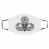 U-s Ar-m-y 82-nd A-ir-bo-rne Ju-m-p W-i-ng-s Face Mask