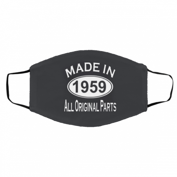 6-0-th B-ir-th-day G-if-ts M-a-de i-n 1-95-9 Face Mask