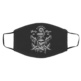 C-o-mi-cs Sk-ull A-rt P-rint Face Mask