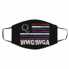 Qa-n-on Ar-t St-o-rm T-h-e Gr-e-at A-wa-ken-in-g W-w-g1-wg-a Face Mask