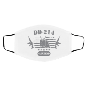 Dd–2-14 U-s A-r-me-d -For-ce A-l-u-m-n-i M-i-lit-a-ry Vet-er-an Face Mask