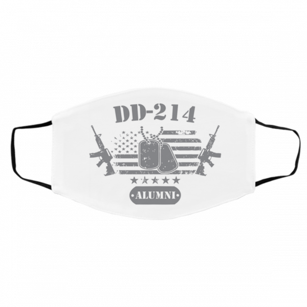 D-d-214 U-s Ar-m-ed For-ce A-l-um-ni Mil-ita-ry Vet-e-r-an Face Mask