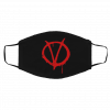Vin-t-age V fo-r Ve-nd-et-ta Face Mask