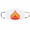 U-SM-C C-or-po-ral E-4 Face Mask